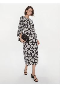 Weekend Max Mara Sukienka codzienna Yellow 2415621071 Granatowy Regular Fit. Okazja: na co dzień. Kolor: niebieski. Materiał: wiskoza. Typ sukienki: proste. Styl: casual #3