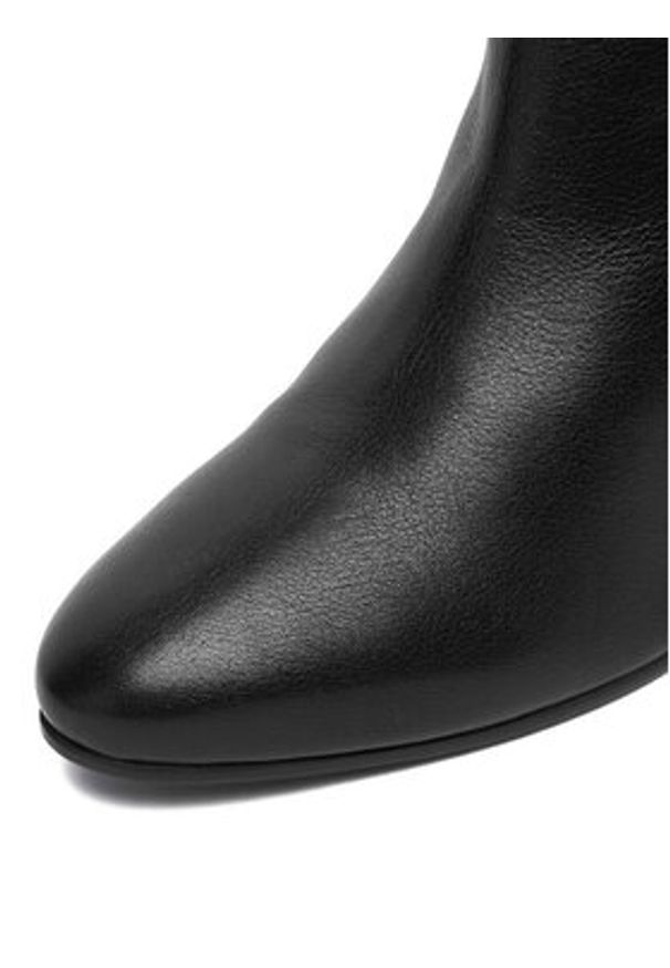 Gino Rossi - GINO ROSSI Kozaki EO-ZIVO-121925 Czarny. Kolor: czarny. Materiał: skóra