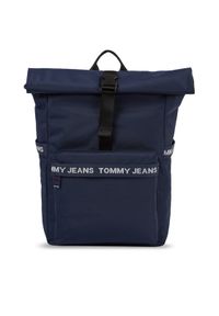 Tommy Jeans Plecak Essential Rolltop AM0AM11515 Granatowy. Kolor: niebieski #1