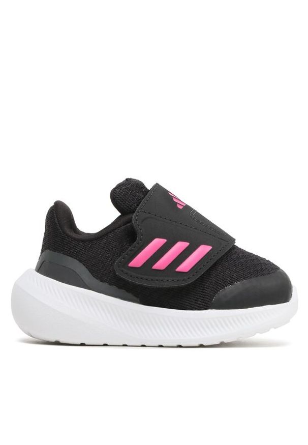 Adidas - adidas Sneakersy Runfalcon 3.0 Sport Running Hook-and-Loop Shoes HP5862 Czarny. Kolor: czarny. Materiał: materiał. Sport: bieganie