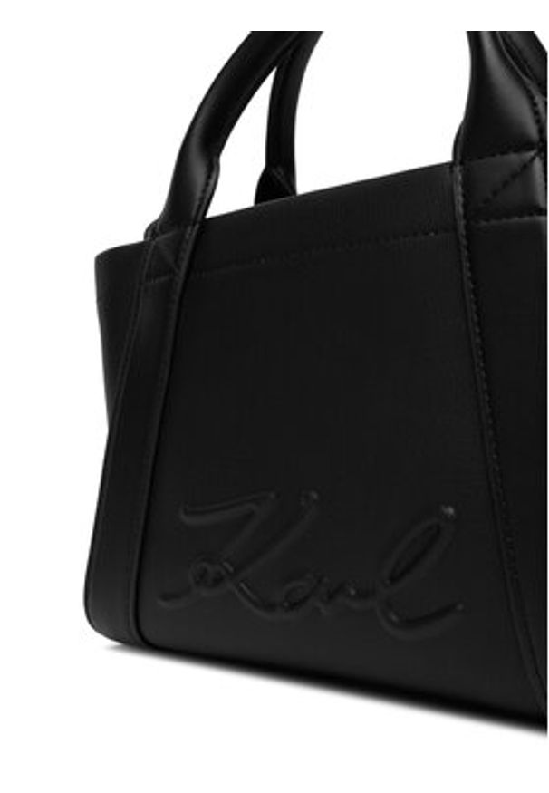 Karl Lagerfeld - KARL LAGERFELD Torebka B1W30067 Czarny. Kolor: czarny. Materiał: skórzane