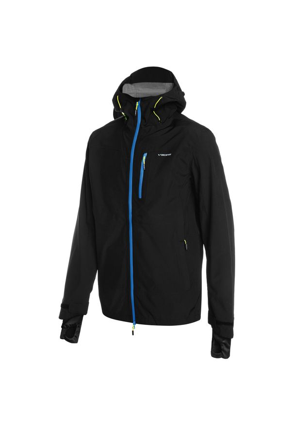 Kurtka trekkingowa przeciwdeszczowa męska Viking Trek Pro. Kolor: niebieski. Sport: turystyka piesza