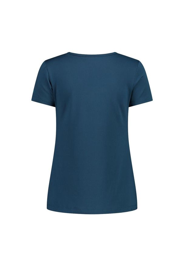 Koszulka z nadrukiem damska CMP Missy T-Shirt. Kolor: zielony. Wzór: nadruk
