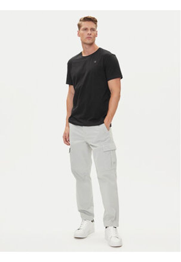 G-Star RAW - G-Star Raw T-Shirt Base-S D16411-336-6484 Czarny Regular Fit. Kolor: czarny. Materiał: bawełna