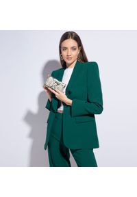 Wittchen - Damski portfel ze skóry lizard średni. Kolor: biały, wielokolorowy, czarny. Materiał: skóra #6