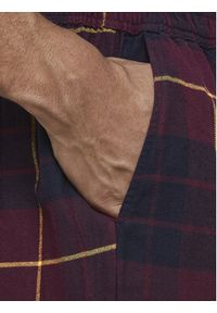 Jack & Jones - Jack&Jones Spodnie piżamowe Crimon 12182711 Bordowy Regular Fit. Kolor: czerwony. Materiał: bawełna #6