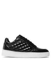 DKNY Sneakersy Oriel K4281798 Czarny. Kolor: czarny. Materiał: skóra #1