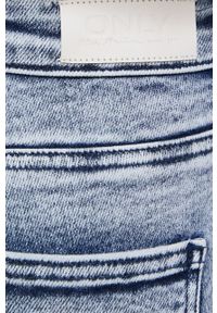 only - Only jeansy Mila damskie high waist. Stan: podwyższony. Kolor: niebieski