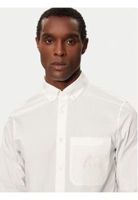 Armani Exchange Koszula 6DZC21 ZN2VZ 1116 Écru Slim Fit. Materiał: bawełna #4