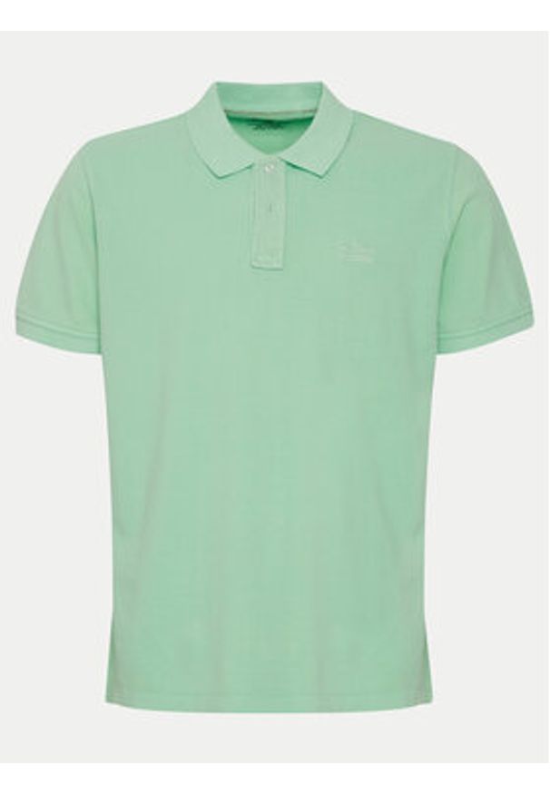 Blend Polo 20716907 Zielony Regular Fit. Typ kołnierza: polo. Kolor: zielony. Materiał: bawełna