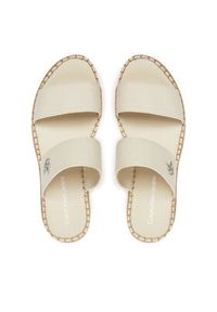 Calvin Klein Jeans Espadryle Sporty Rope Mg Lth Webbing YW0YW01704 Beżowy. Kolor: beżowy. Materiał: materiał. Styl: sportowy #5