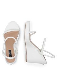 Nine West Sandały WFA2624-1 Biały. Kolor: biały. Materiał: syntetyk #4