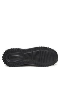Calvin Klein Jeans Sneakersy Eva Runner L-Up Mix Mesh Logo Ck YW0YW01851 Czarny. Kolor: czarny. Materiał: materiał