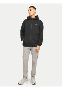 Jack & Jones - Jack&Jones Bluza Basic 12261373 Czarny Regular Fit. Kolor: czarny. Materiał: syntetyk