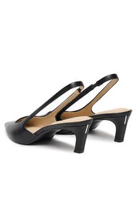 Calvin Klein Czółenka Ess Kitten Heel Sling Back HW0HW02641 Czarny. Kolor: czarny. Materiał: skóra #3