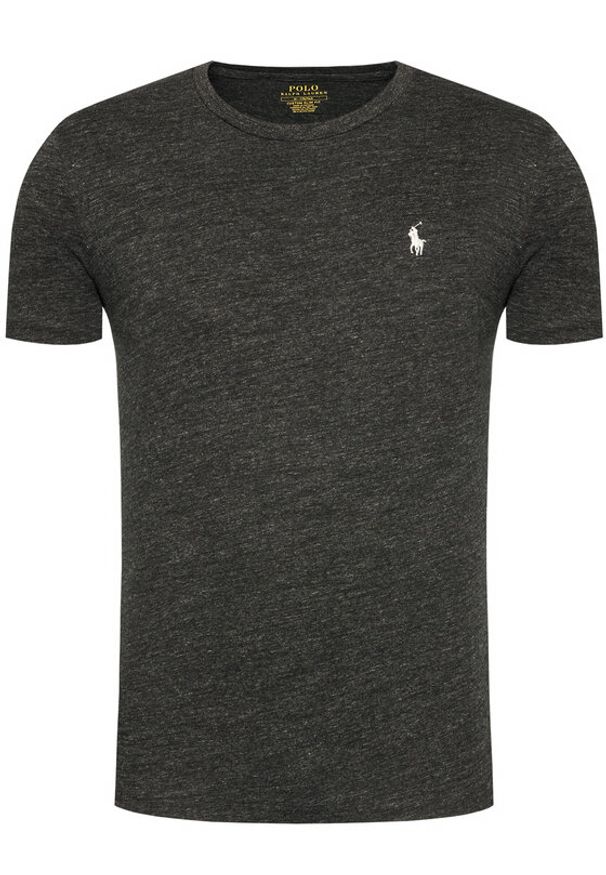 Polo Ralph Lauren T-Shirt Classics 710671438164 Czarny Slim Fit. Typ kołnierza: polo. Kolor: czarny. Materiał: bawełna