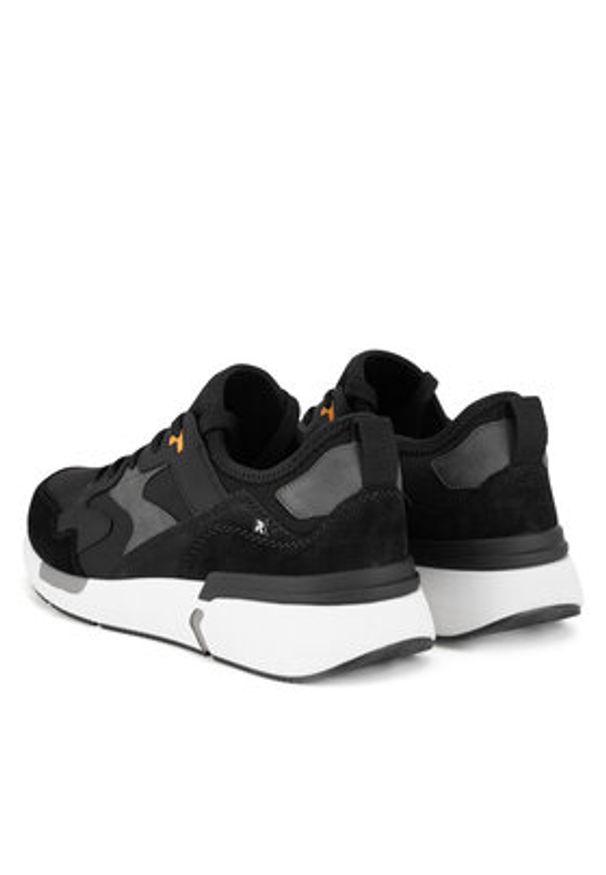 Rieker Revolution Lifestyle Sneakersy U1403-00 Czarny. Kolor: czarny. Materiał: materiał