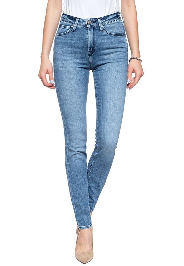 Lee - SPODNIE DAMSKIE LEE SCARLETT HIGH COOL DAZE L626IQXV 112114219. Stan: podwyższony