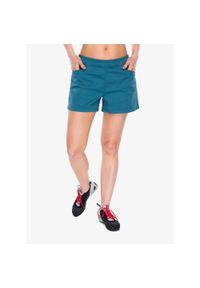 Spodenki wspinaczkowe damskie Black Diamond Notion Shorts. Kolor: zielony. Sport: wspinaczka