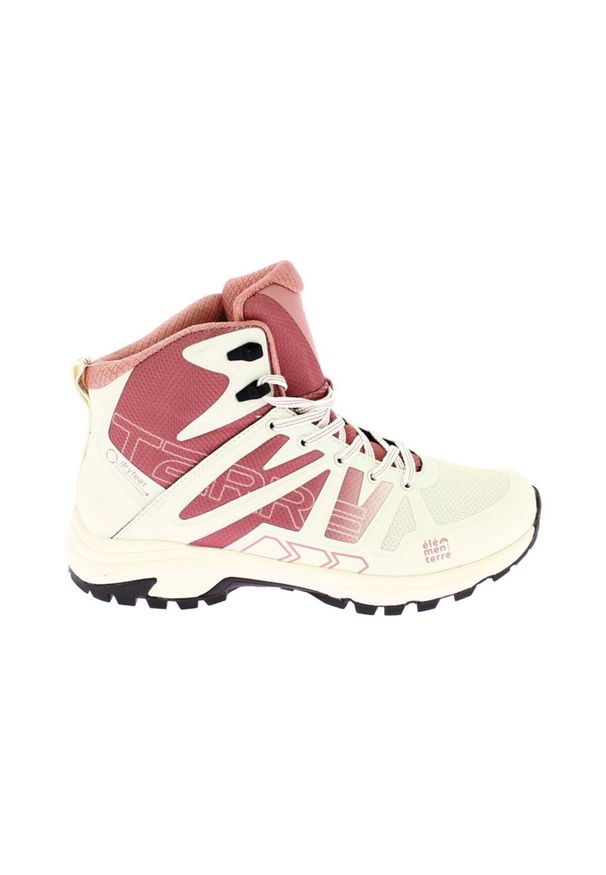 ELEMENTERRE - Buty trekkingowe Élémenterre Tanacross. Kolor: różowy. Styl: sportowy. Sport: turystyka piesza