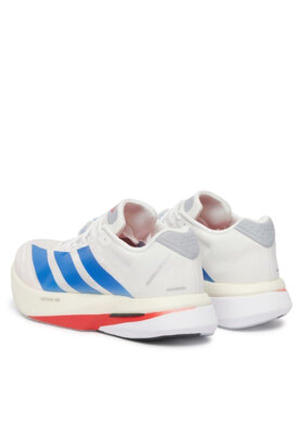 Adidas - adidas Buty do biegania adizero Boston 13 JQ1668 Biały. Kolor: biały. Materiał: materiał