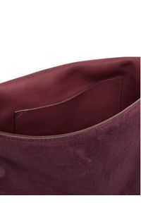 TwinSet - TWINSET Torebka 252TB7360 Bordowy. Kolor: czerwony. Materiał: skórzane, zamszowe #5