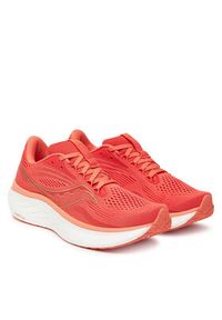 Saucony Buty do biegania Ride 18 S11000 Koralowy. Kolor: pomarańczowy. Materiał: materiał