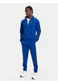 Adidas - adidas Dres Basic 3-Stripes JI8857 Niebieski Regular Fit. Kolor: niebieski. Materiał: syntetyk
