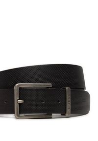 Guess Pasek Męski M4BZ33 L0VI0 Czarny. Kolor: czarny. Materiał: skóra