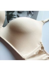 Intica - Biustonosz piankowy bez fiszbin z regulowanymi ramiączkami na co dzień Hattie. Kolor: różowy. Materiał: materiał #5