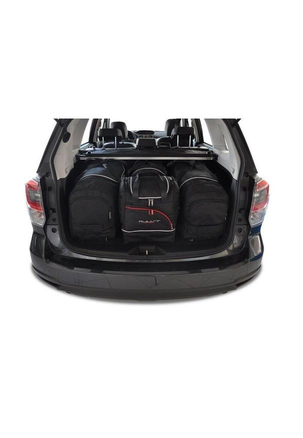 KJUST - Torby Do Bagażnika Subaru Forester 2012-2018 4Szt Kjust. Kolor: czarny. Styl: sportowy