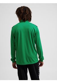Bluza sportowa męska Hummel Authentic Half Zip Sweat. Kolor: zielony. Sport: fitness