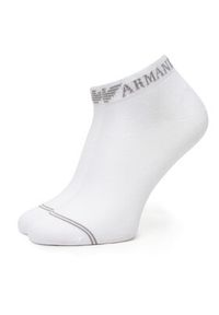 Emporio Armani Underwear Skarpety krótkie EW000584 AF20515 M0172 Biały. Kolor: biały. Materiał: bawełna #4