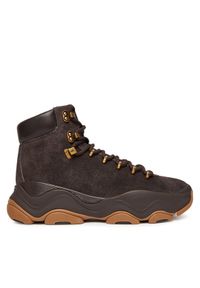 MICHAEL Michael Kors Sneakersy Atlas 42F5ATFB5S Brązowy. Kolor: brązowy. Materiał: zamsz, skóra #1