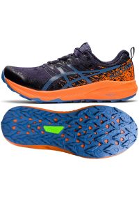 Buty do biegania Asics Fuji Lite 2 M 1011B209 500 fioletowe. Zapięcie: sznurówki. Kolor: fioletowy. Materiał: syntetyk, guma, materiał. Szerokość cholewki: normalna