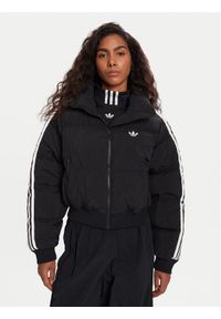 Adidas - adidas Kurtka zimowa adicolor JX2970 Czarny Loose Fit. Kolor: czarny. Materiał: syntetyk. Sezon: zima