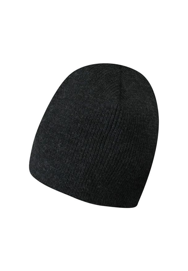 Jarek - Czapka Dwustronna Grafitowa Jesienno-Zimowa, Beanie, Męska -JAREK. Kolor: szary. Materiał: akryl. Wzór: ze splotem. Sezon: jesień, zima. Styl: sportowy