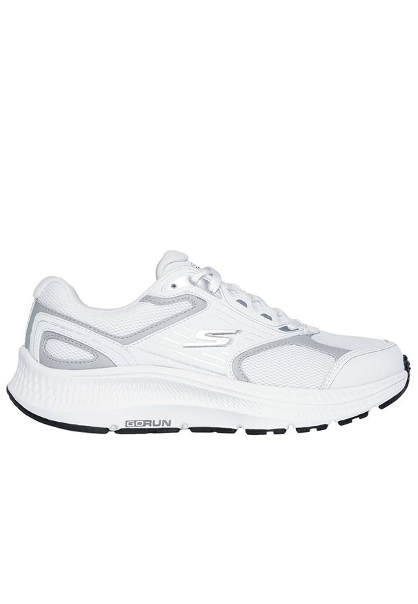 skechers - Buty damskie Skechers Go Run Consistent 2.0 Advantage 128606WSL - białe. Okazja: na co dzień, na spacer. Zapięcie: sznurówki. Kolor: biały. Materiał: guma, materiał, syntetyk. Szerokość cholewki: normalna. Wzór: aplikacja. Model: Skechers Sport. Sport: bieganie