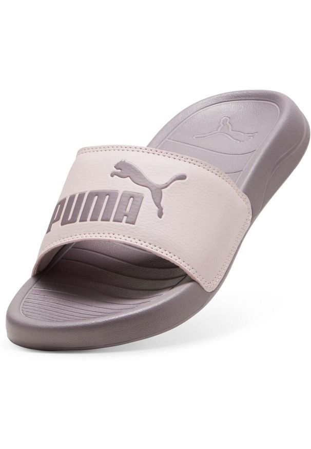Plaskanie Puma Popcat 20. Kolor: fioletowy. Materiał: skóra ekologiczna, materiał. Styl: sportowy