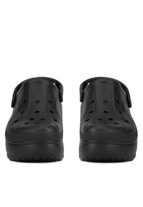 Crocs Klapki BELLA CLOG 210062-001 Czarny. Kolor: czarny. Materiał: materiał