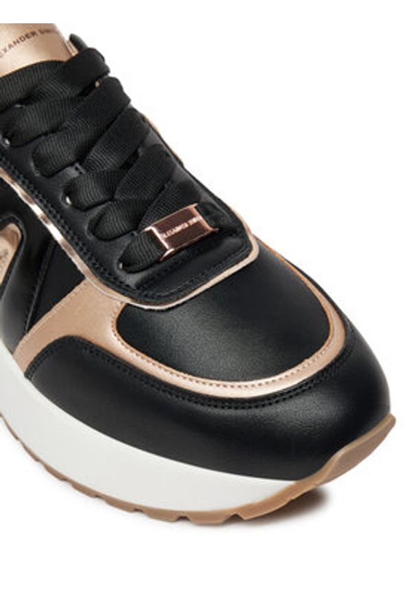 Alexander Smith Sneakersy Hyde 1346 Czarny. Kolor: czarny. Materiał: skóra