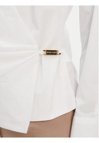 Marciano Guess Bluzka 5GGH06 7299A Biały Regular Fit. Kolor: biały. Materiał: bawełna #6