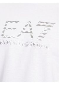 EA7 Emporio Armani T-Shirt 6RPT37 PJ3BZ 1100 Biały Regular Fit. Kolor: biały. Materiał: bawełna #3