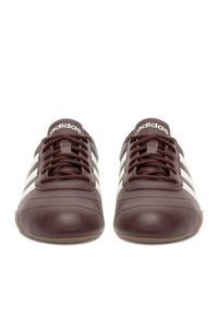 Adidas - adidas Sneakersy GRAND COURT LO JQ9680 Brązowy. Kolor: brązowy. Materiał: skóra