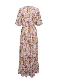 Kaffe Sukienka letnia Sorita 10507403 Kolorowy Regular Fit. Materiał: syntetyk. Wzór: kolorowy. Sezon: lato