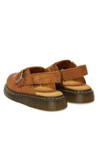Dr. Martens Sandały Jorge II Mule DM31568200 Brązowy. Kolor: brązowy. Materiał: nubuk, skóra