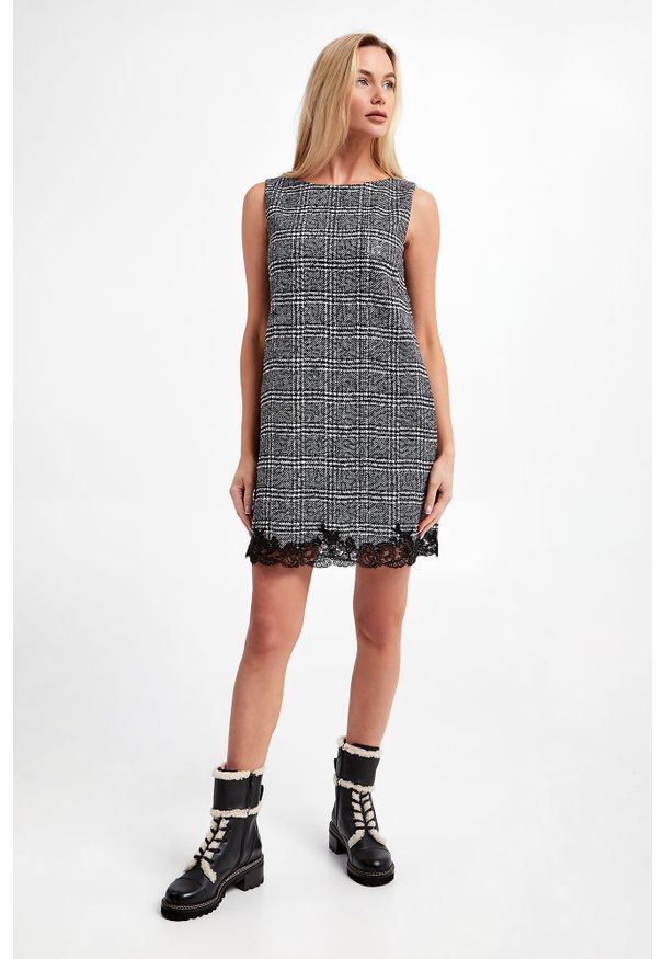 Ermanno Firenze - Sukienka mini ERMANNO FIRENZE. Długość: mini