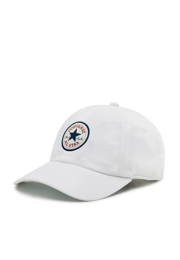 Czapka z daszkiem Converse. Kolor: biały
