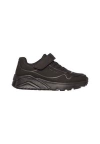skechers - Buty do chodzenia dla dzieci Skechers Uno Lite Vendox. Zapięcie: rzepy. Kolor: czarny. Materiał: syntetyk, materiał. Szerokość cholewki: normalna. Model: Skechers Sport. Sport: turystyka piesza