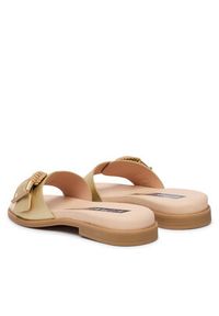 Hispanitas Klapki HV264816 C001 Złoty. Kolor: złoty. Materiał: skóra #6
